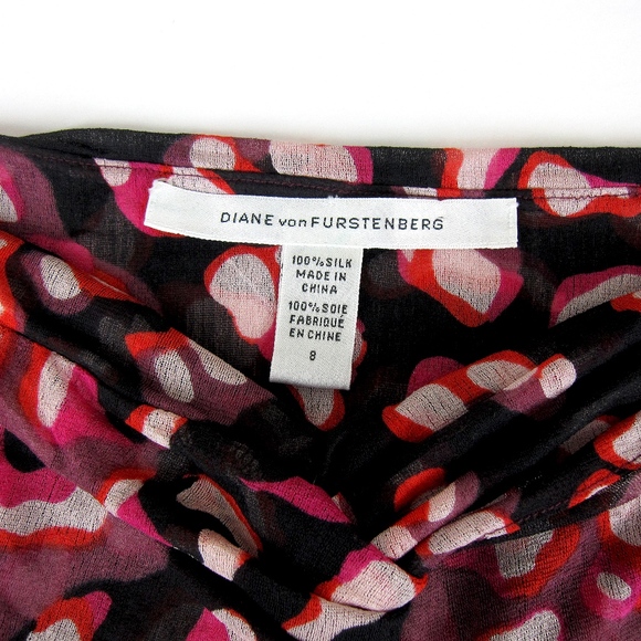 DVF strapless flowy silk top - Picture 8 of 8